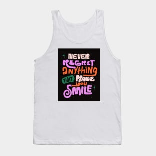 Never Regret Tank Top